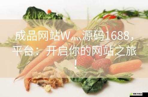 成品网站 W 灬源码 1688 特点分析