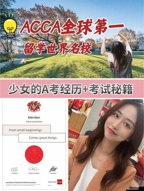 acca 少女网课：知识与趣味的完美结合